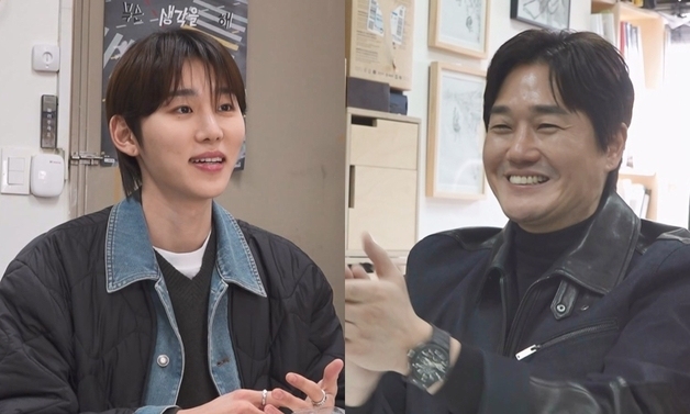 서범준, '우상' 유지태와 재회…"대단해" 활동 지켜봐준 선배에 감동 '울컥'