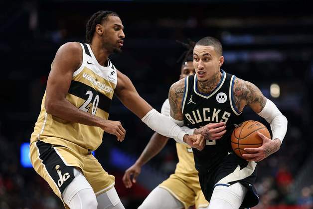 '아데토쿤보 이적설' NBA 밀워키, 최약체 워싱턴에 발목 '4연패'