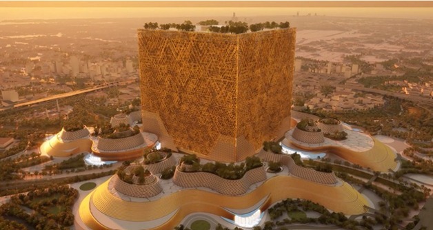 사우디, '세계 최대 큐브' 무카브 건설 중단…재정 압박에 재검토