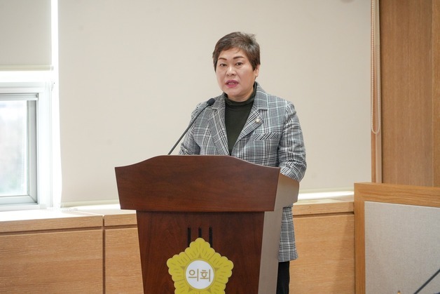 손옥선 울산 북구의원, '장애인 문화예술 활동 지원' 조례 개정안 발의