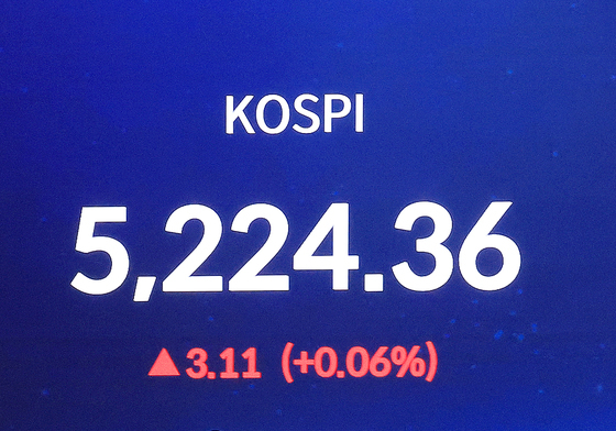 코스피 5,224 포인트 마감