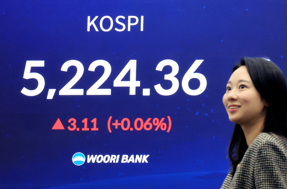 상승곡선 그리며 마감한 코스피