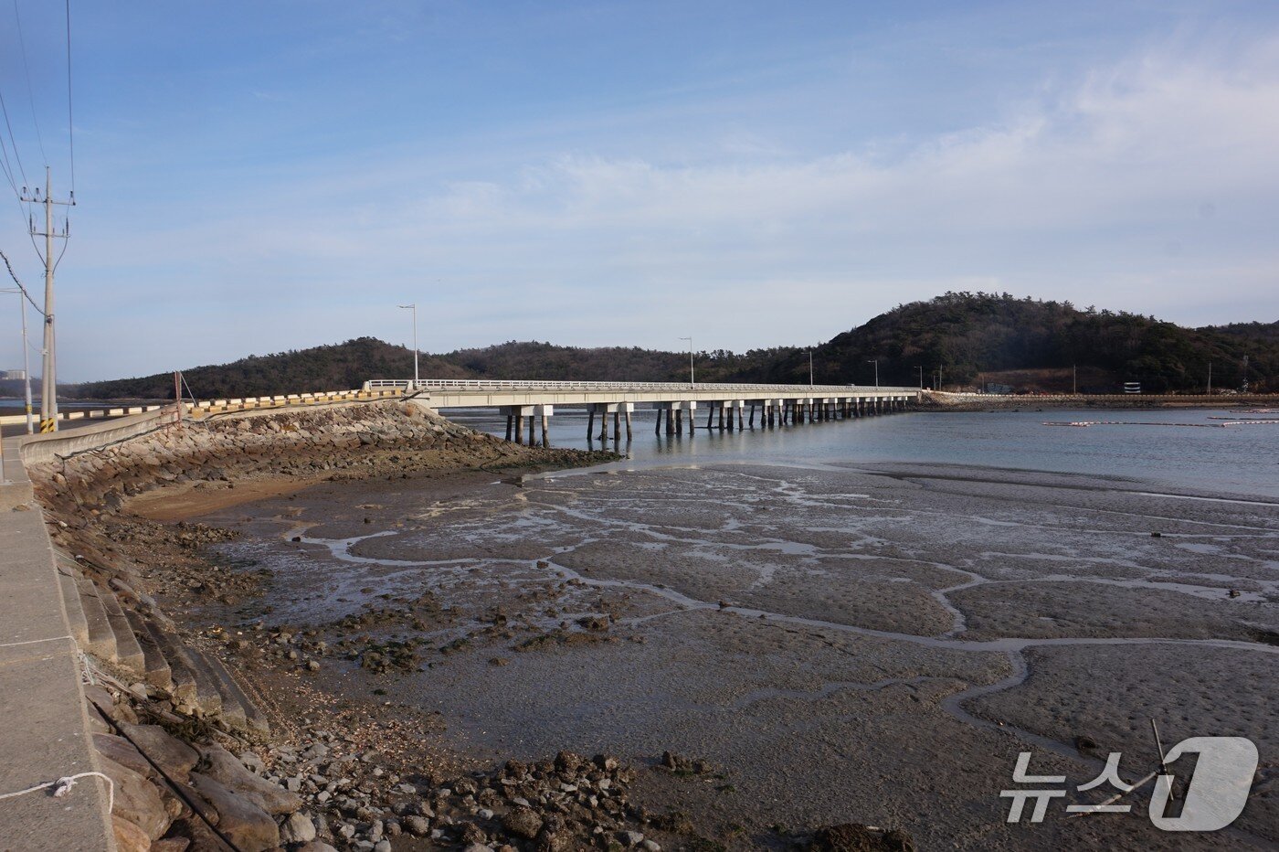본문 이미지 - 접도연도교. 금갑리와 접도를 연결한다.2026.1.30. 뉴스1 ⓒ News1 조영석 기자 