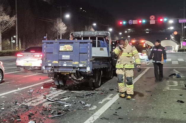인천 서구 교차로 음주운전 40대, 다중 추돌 사고 후 경찰에 붙잡혀