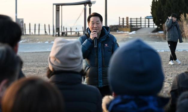 유정복 "달리는 말은 멈추지 않아…체감 가능한 변화 이끌 것"