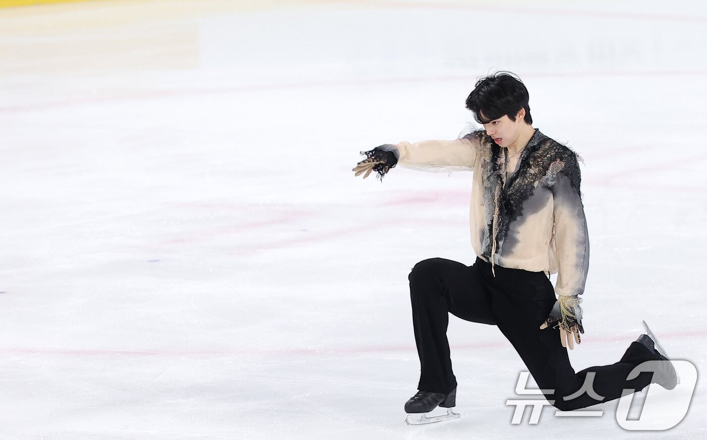 본문 이미지 - 피겨스케이팅 선수 차준환(서울시청)이 4일 서울 양천구 목동 아이스링크에서 열린 제80회 전국남녀 피겨스케이팅 종합선수권대회 남자 시니어 프리 스케이팅에서 연기를 펼치고 있다. 2026.1.4/뉴스1 ⓒ News1 김성진 기자