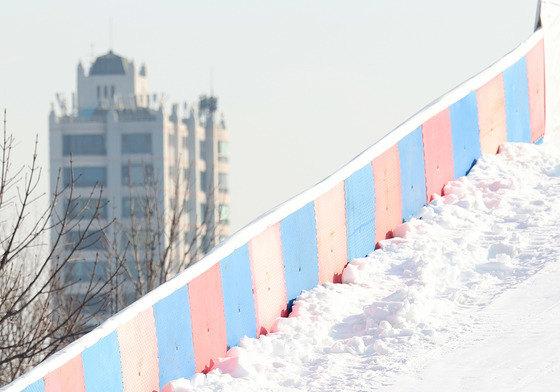 시민들의 겨울 놀이터