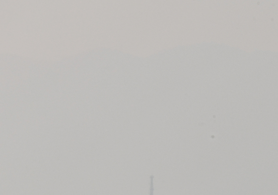 미세먼지에 갇힌 포항