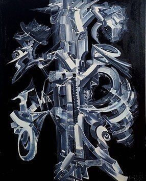 본문 이미지 - 우창훈, 몽상, Oil on canvas, 90.9 cm x 72.7 cm ⓒ작가, 갤러리한결 (갤러리한결 제공)