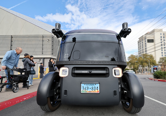 [뉴스1 PICK]CES 2026 개막 앞두고 라스베이거스 도심 활보하는 '죽스'