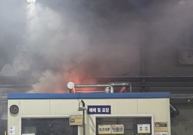 새벽 대구 달성군·달서구 공장서 잇단 화재…인명피해 없어