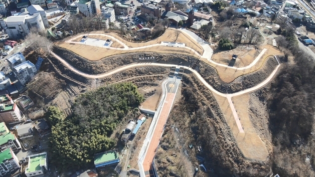 당진 원도심에 새 쉼터…'승리봉공원' 시민 품으로