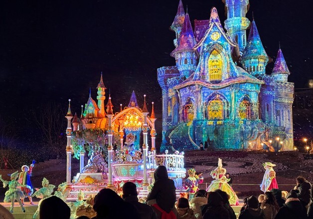 롯데월드 부산, 겨울 시즌 '아이스 캐슬' 선보여