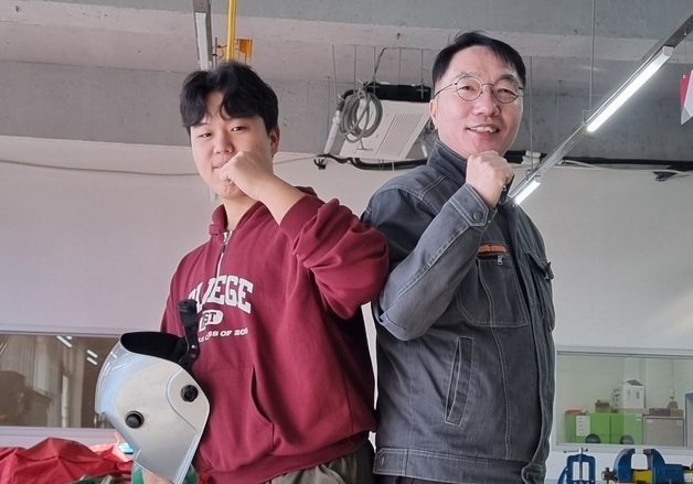 '17세에 용접기사 합격'…폴리텍대 진주캠퍼스 김연우 학생