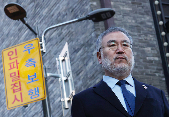 이태원 골목 찾은 송기춘 특조위원장