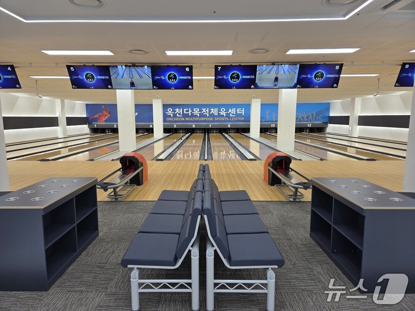 본문 이미지 - 옥천다목적체육센터 내부 (옥천군 제공. 재판매 및 DB금지) /뉴스1  