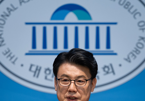 진성준 민주 원내대표 후보, 정책·공약 기자회견