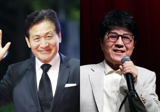 '한달음에 빈소 찾은' 조용필, 60년지기 '짝꿍' 故안성기에 "또 만나자" 먹먹