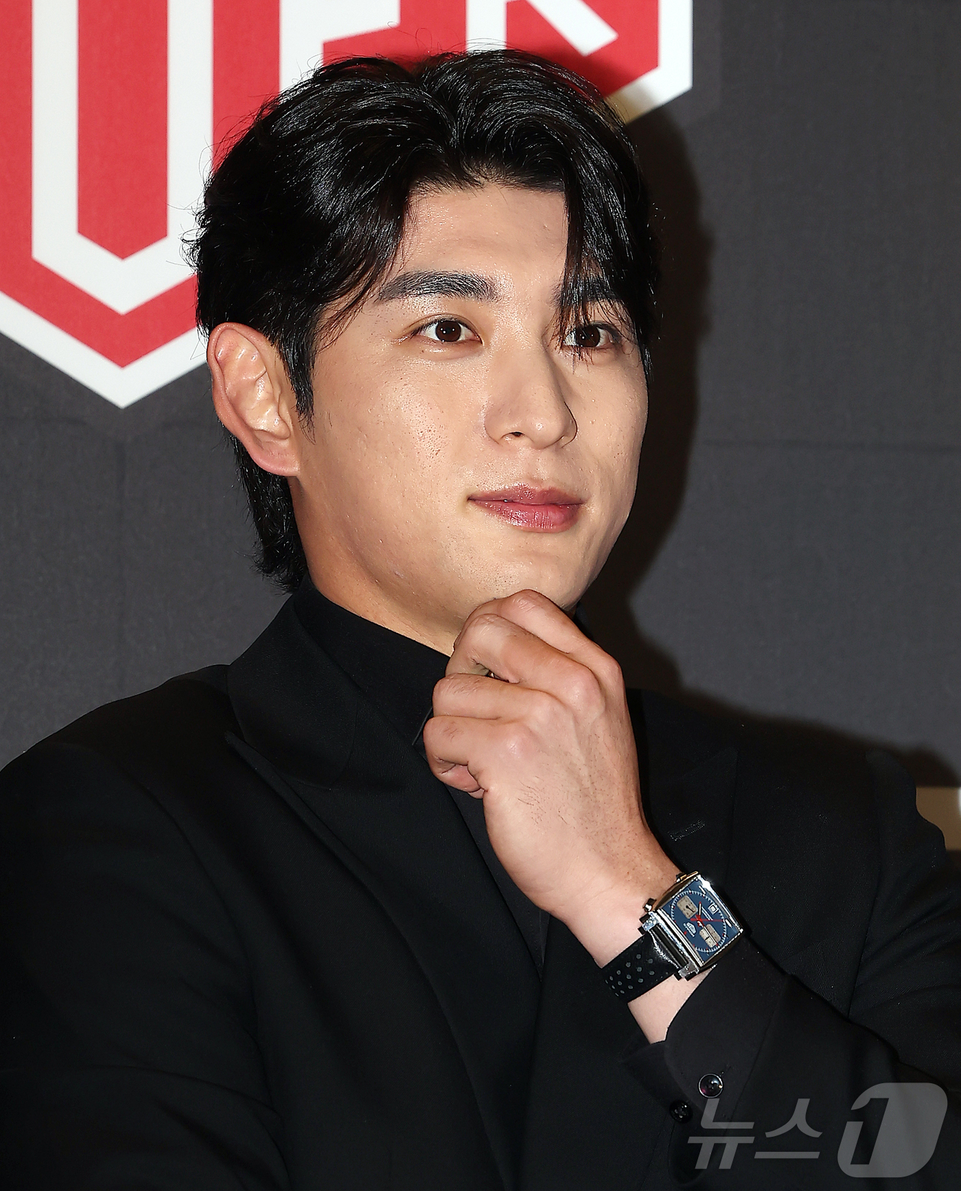 (서울=뉴스1) 김진환 기자 = 샌프란시스코 자이언츠의 이정후가 5일 오후 서울 강남구 웨스틴 서울 파르나스 하모니볼룸에서 열린 명품 시계 브랜드 태그호이어의 브랜드 앰배서더 발표 …