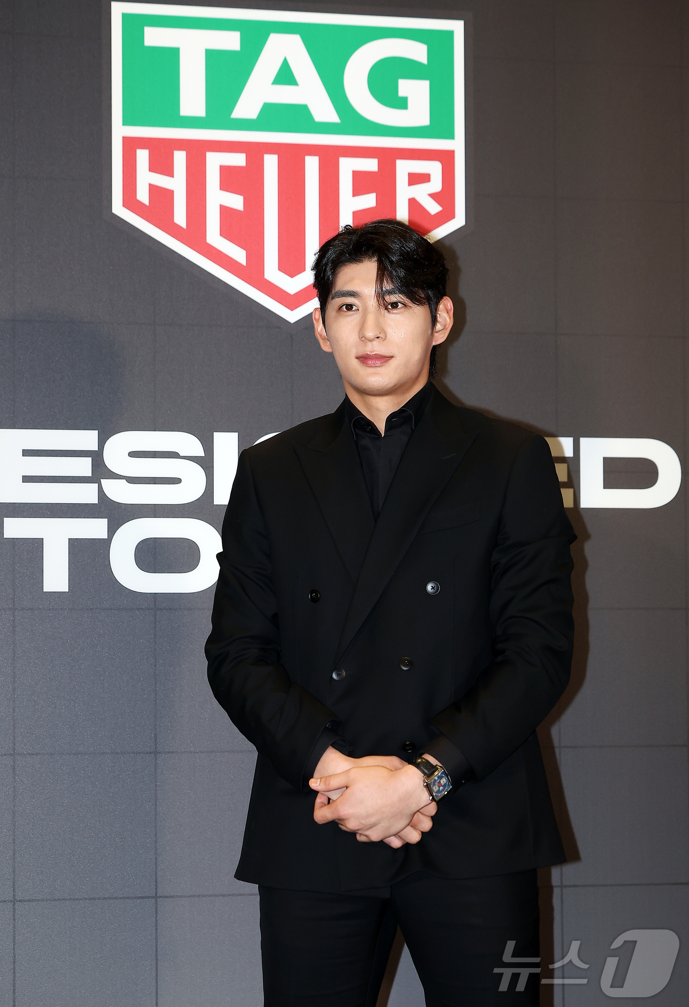 (서울=뉴스1) 김진환 기자 = 샌프란시스코 자이언츠의 이정후가 5일 오후 서울 강남구 웨스틴 서울 파르나스 하모니볼룸에서 열린 명품 시계 브랜드 태그호이어의 브랜드 앰배서더 발표 …