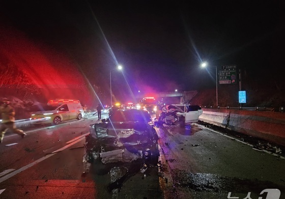 졸음운전 하다 사고 수습 경찰관·견인 기사 숨지게 한 30대 구속