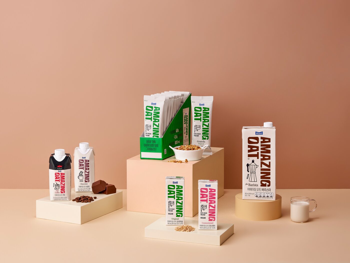 본문 이미지 - 어메이징 오트 제품 라인업(매일유업 제공)