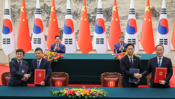 한중 손 잡고 황사·미세먼지 줄인다…기후·환경 협력 MOU