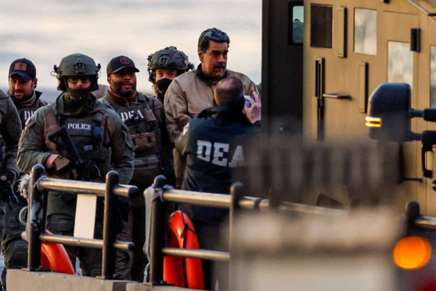 中관영지 "마두로 재판 때 미국도 국제사회 피고인 석에 섰다"