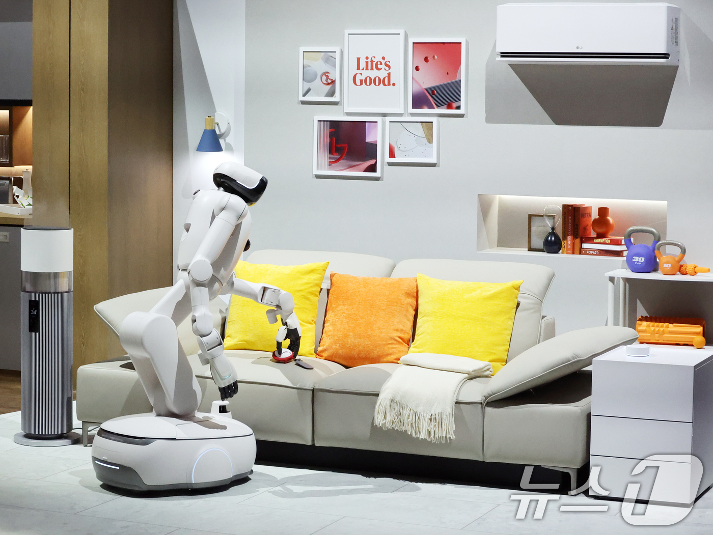 (라스베이거스(미국)=뉴스1) 황기선 기자 = 세계 최대 IT(정보기술)·가전 전시회 'CES 2026' 개막을 하루 앞둔 5일(현지시간) 미국 네바다주 라스베이거스 컨벤션센터(L …