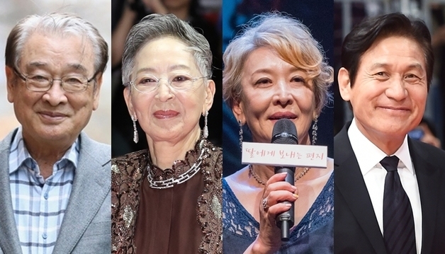 이순재·김지미·윤석화에 안성기까지…국민배우들과 연이은 이별 [N이슈]