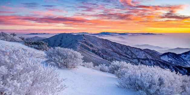 경북문화관광공사, 영주 소백산 등 5곳 '상고대 명산' 선정
