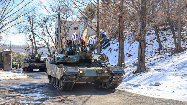 육군 2기갑여단, 12~16일 파주·양주 일대 혹한기 훈련