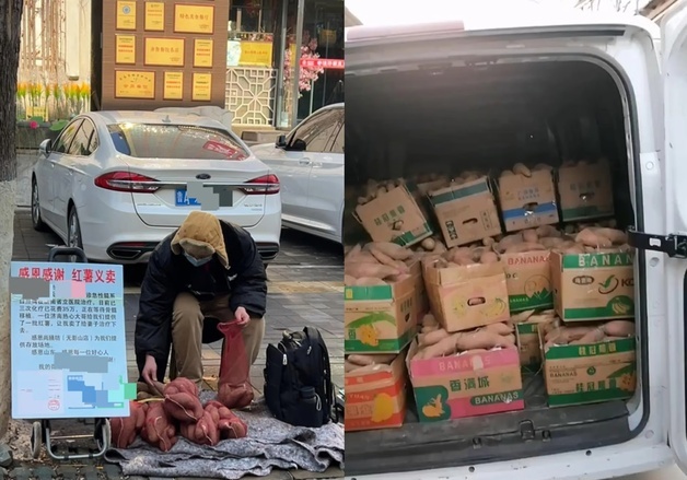 아내 암 치료비 4억, 절박한 호소에…"고구마라도" 50톤 기부한 남성