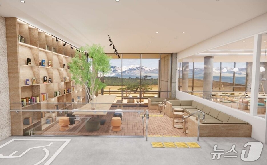 본문 이미지 - 양양군립도서관 내부 조감도.(양양군 제공, 재판매 및 DB 금지) 2026.1.6/뉴스1