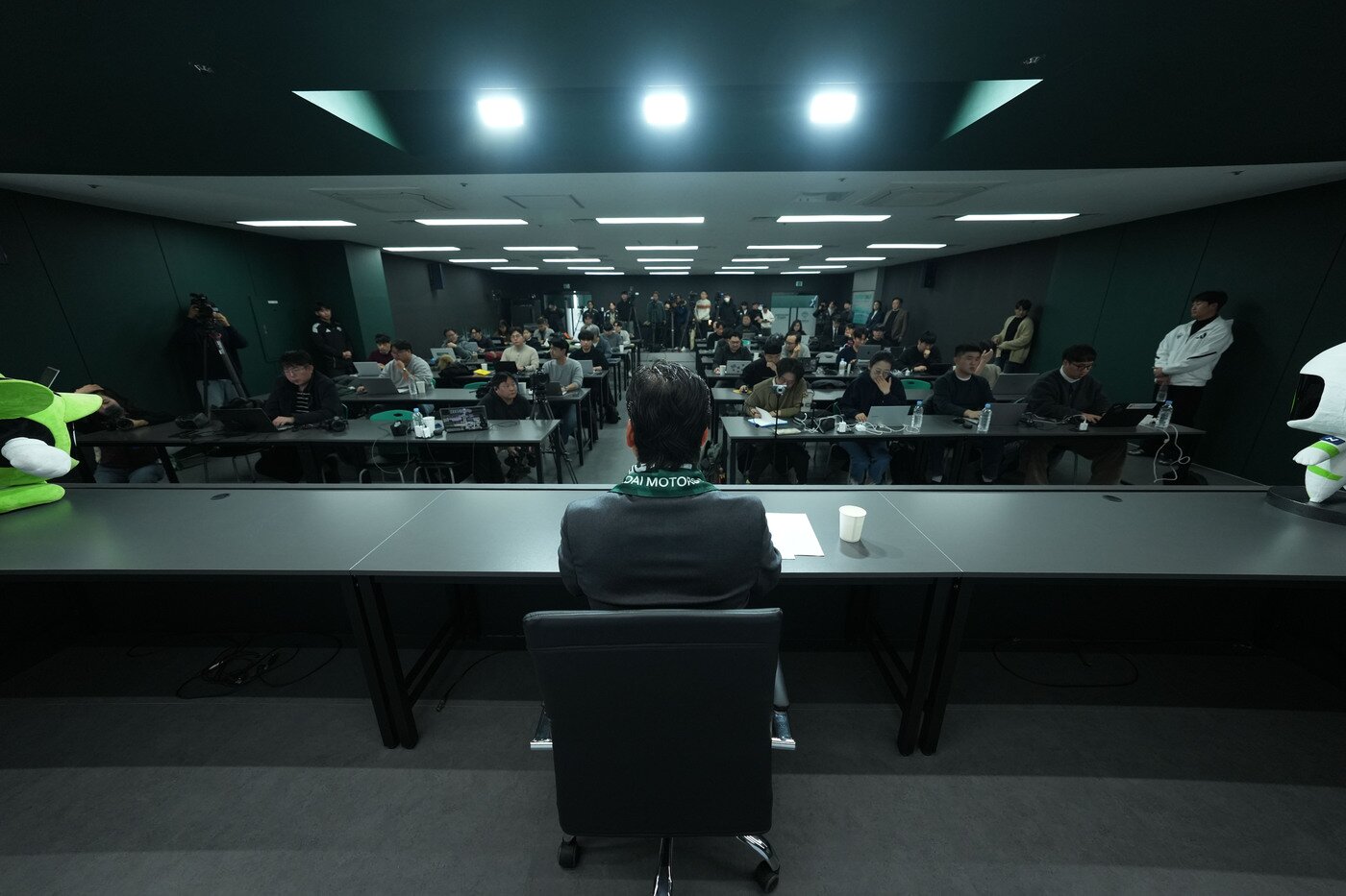 본문 이미지 - 정정용 전북 현대 감독이 취임식을 갖고 각오를 전했다.(전북 제공)