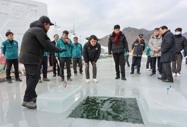 강원도, 겨울 축제 안전 점검 총력…하천 수질 검사도 진행