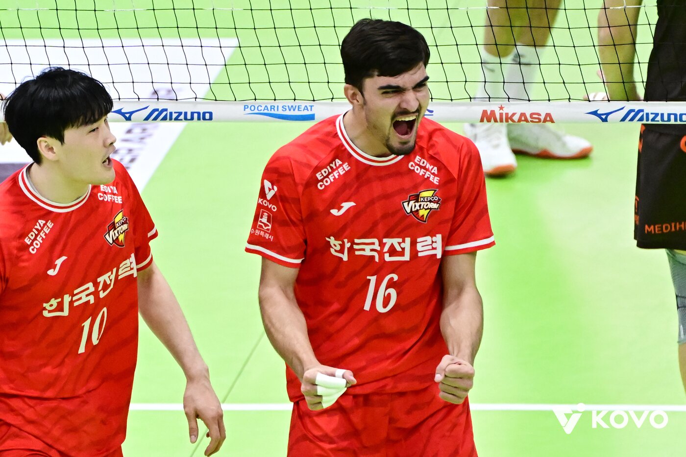 본문 이미지 - 한국전력의 새 아시아쿼터 외인 무사웰 칸. (KOVO 제공)