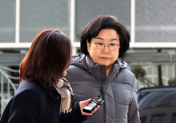 출근하는 이혜훈 후보자