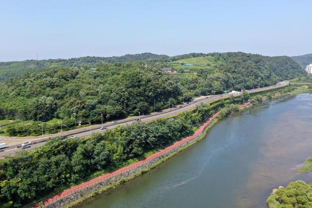 진주시, 진주 8경 '새벼리' 도로 정비·경관 개선 추진