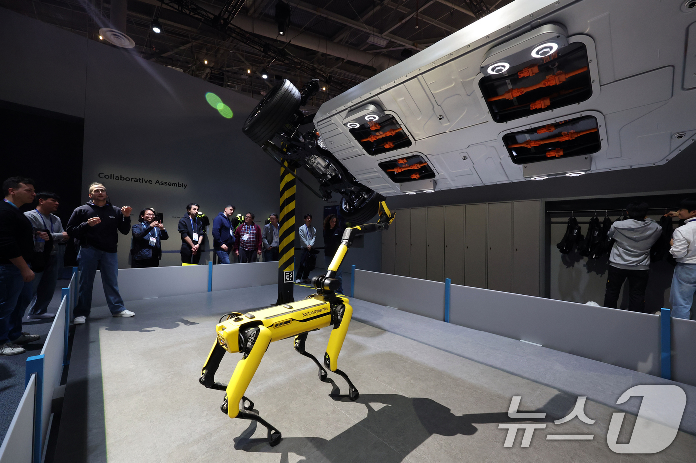 (라스베이거스=뉴스1) 황기선 기자 = 세계 최대 IT(정보기술)·가전 전시회 'CES 2026' 개막 일인 6일(현지시간) 미국 네바다주 라스베이거스 컨벤션센터(LVCC)에서 현 …