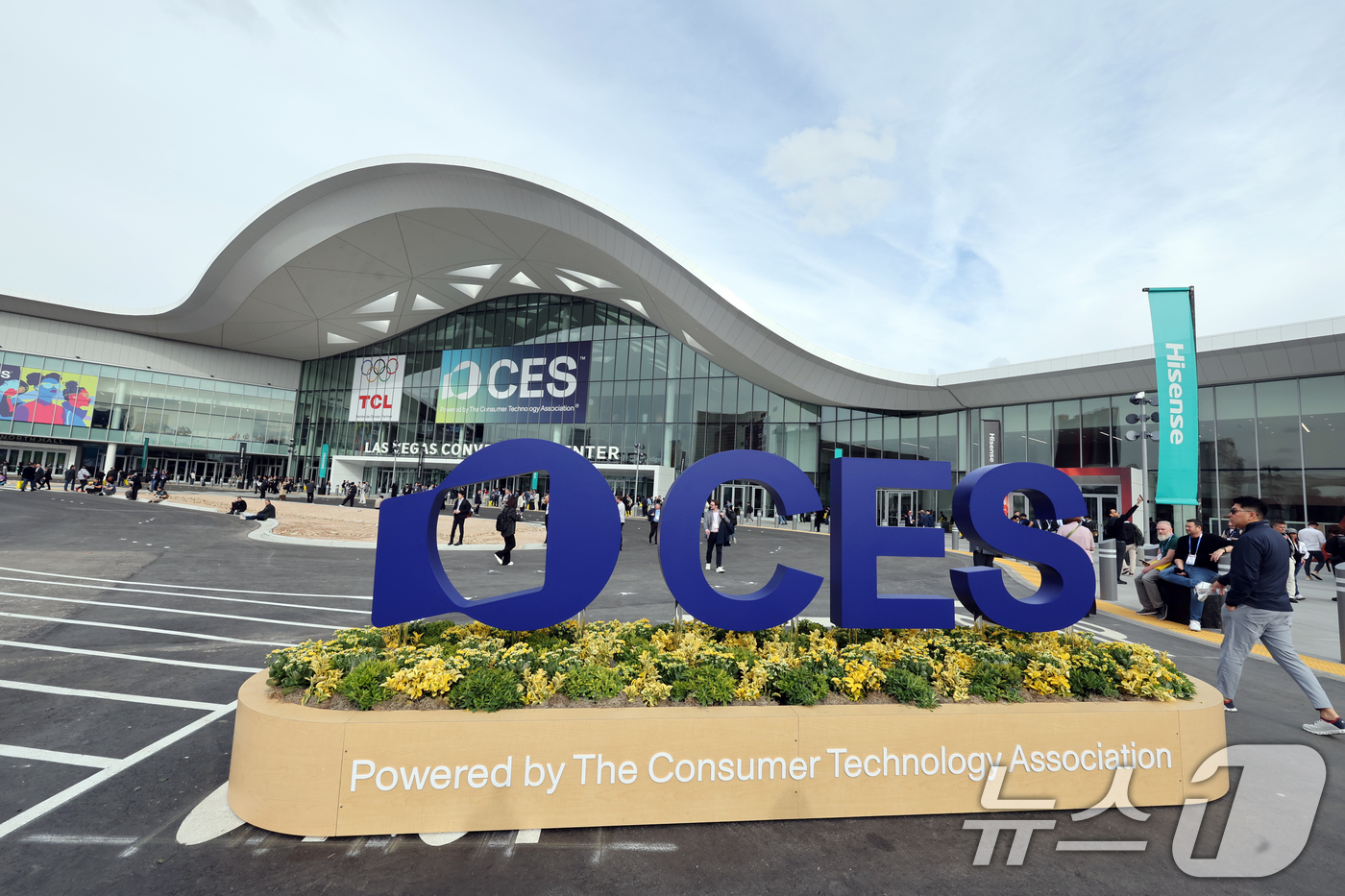 (라스베이거스=뉴스1) 황기선 기자 = 세계 최대 IT(정보기술)·가전 전시회 'CES 2026' 개막 일인 6일(현지시간) 미국 네바다주 라스베이거스 컨벤션센터(LVCC)에서 관 …