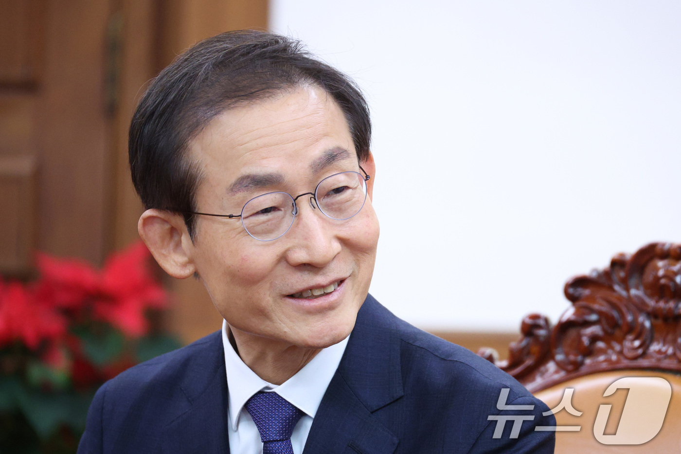 (서울=뉴스1) 신웅수 기자 = 김호철 감사원장이 7일 서울 여의도 국회에서 우원식 국회의장을 예방하고 있다. 2026.1.7/뉴스1