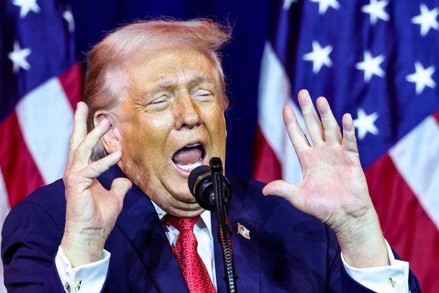 [포토] 연설 중인 트럼프 대통령