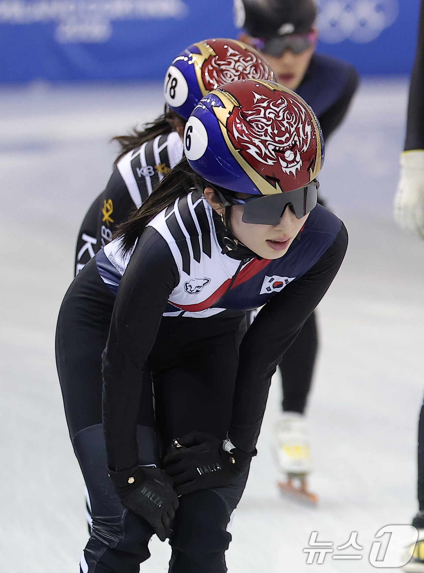 (진천=뉴스1) 김성진 기자 = 쇼트트랙 김길리가 7일 충북 진천선수촌 챔피언하우스에서 열린 2026 밀라노코르티나동계올림픽대회 D-30 미디어데이 및 훈련 공개에서 훈련을 하고 …