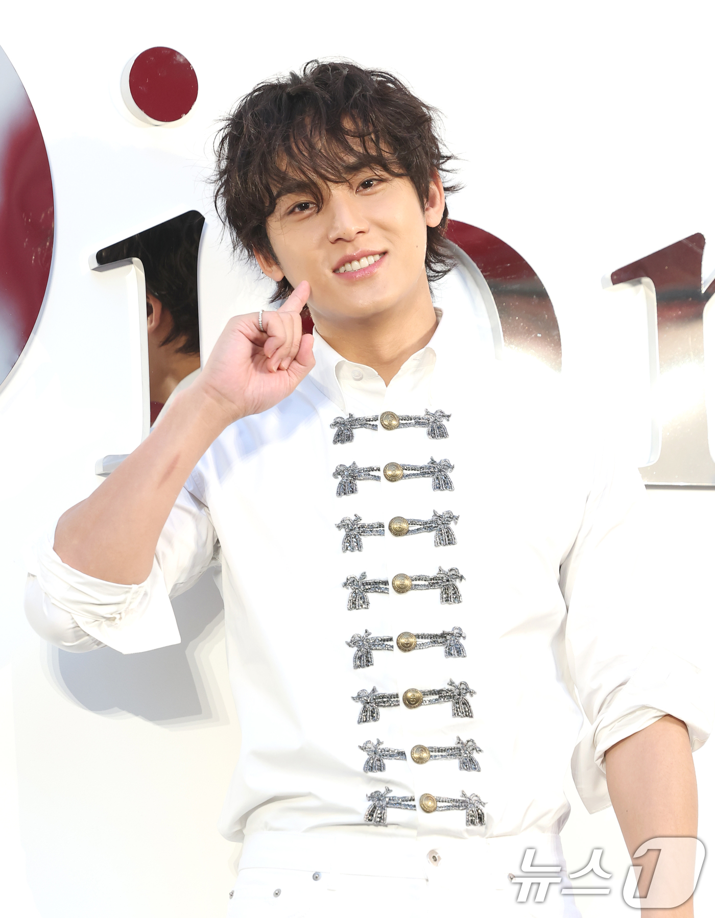 (서울=뉴스1) 권현진 기자 = 세븐틴 민규가 7일 오후 서울 성동구 디올 성수에서 열린 조나단 디올 컬렉션 론칭 기념 행사에 참석해 포즈를 취하고 있다. 2026.1.7/뉴스1