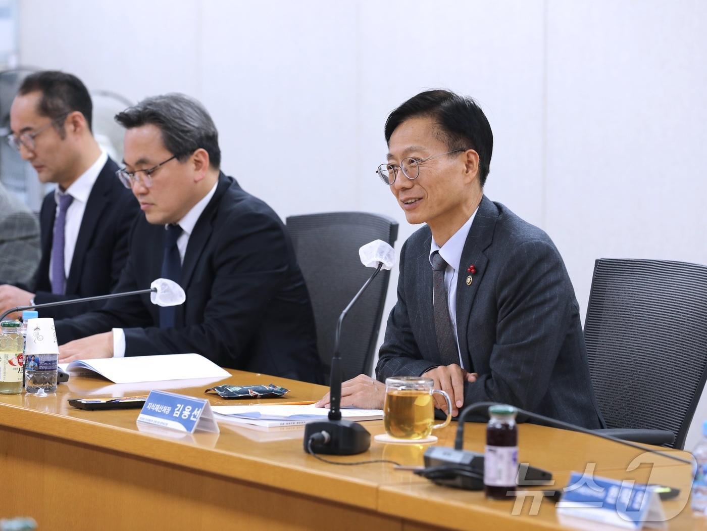 (서울=뉴스1) = 김용선 지식재산처장이 7일 정부대전청사에서 열린 '2026년 지식재산처 산하기관 업무보고회'에서 인사말을 하고 있다. (지식재산처 제공, 재판매 및 DB 금지) …