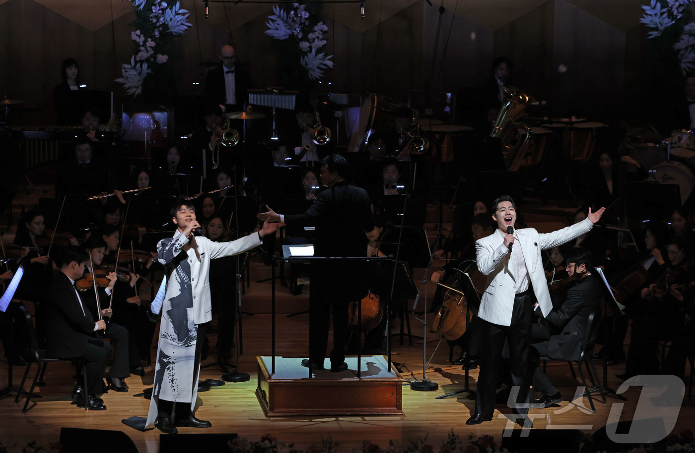 (서울=뉴스1) 김진환 기자 = 7일 서울 서초구 예술의전당 음악당 콘서트홀에서 2026 신년음악회가 진행되고 있다. 2026.1.7/뉴스1