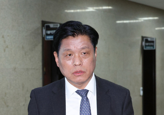 지방선거기획단 회의 참석하는 조승래