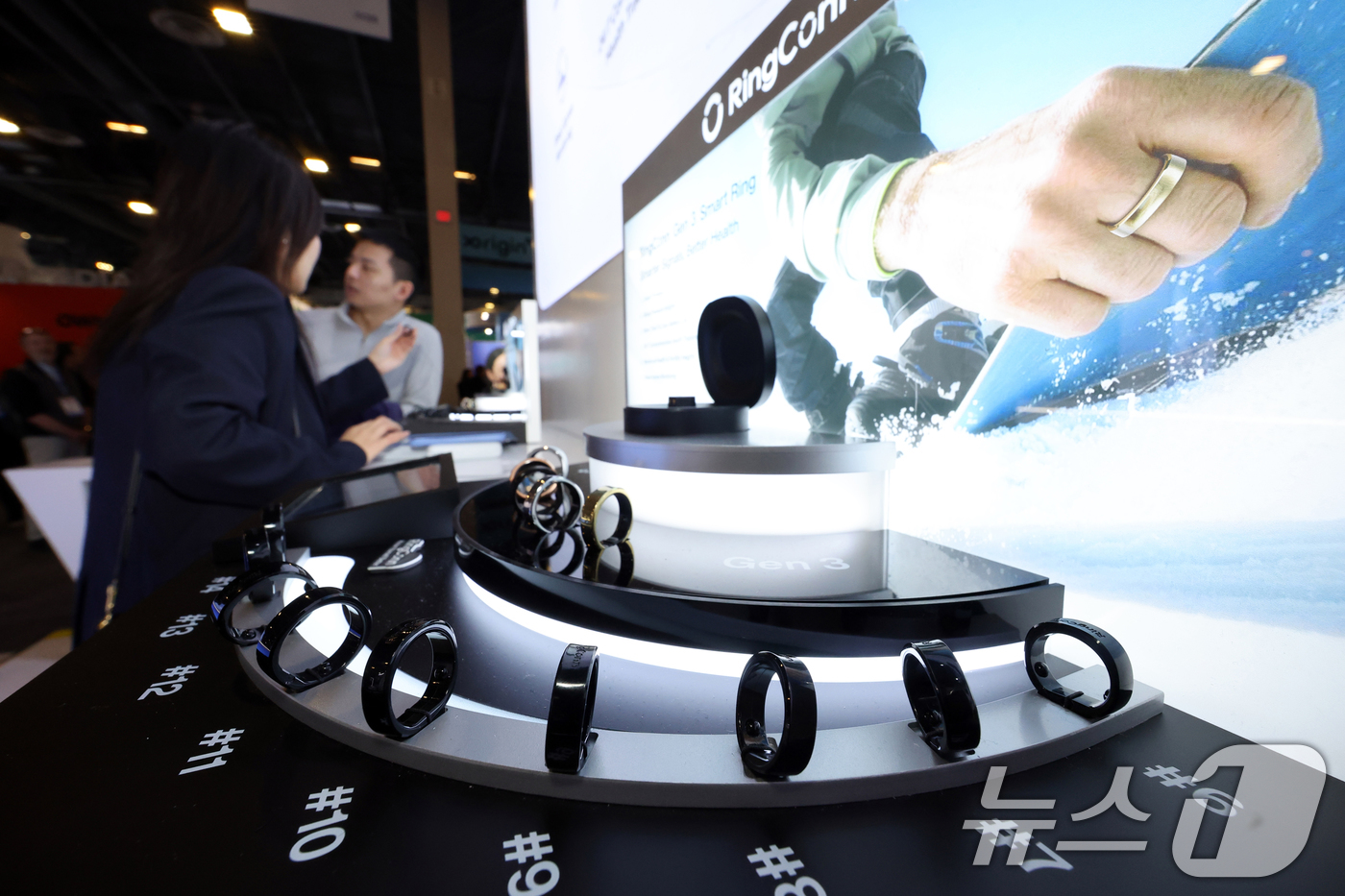 (라스베이거스=뉴스1) 황기선 기자 = 세계 최대 IT(정보기술)·가전 전시회 'CES 2026' 개막 이틀차인 7일(현지시간) 미국 네바다주 라스베이거스 베네치안엑스포 유레카관에 …