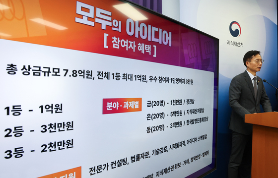 지식재산처, 총상금 7.8억 '모두의 아이디어' 공모